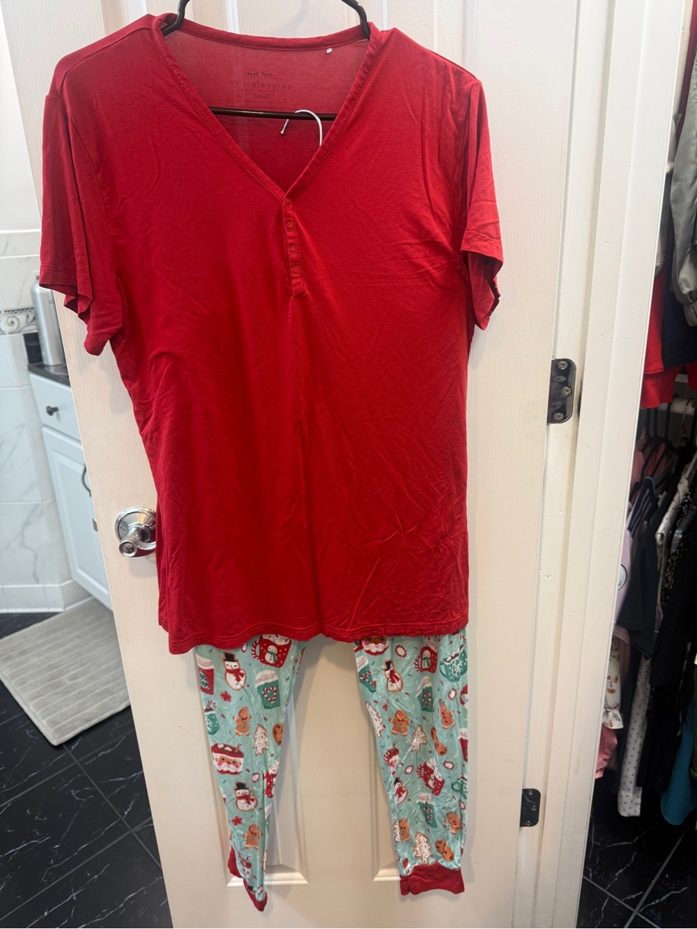 Little Sleepies Peppermint Mocha Pajama Set